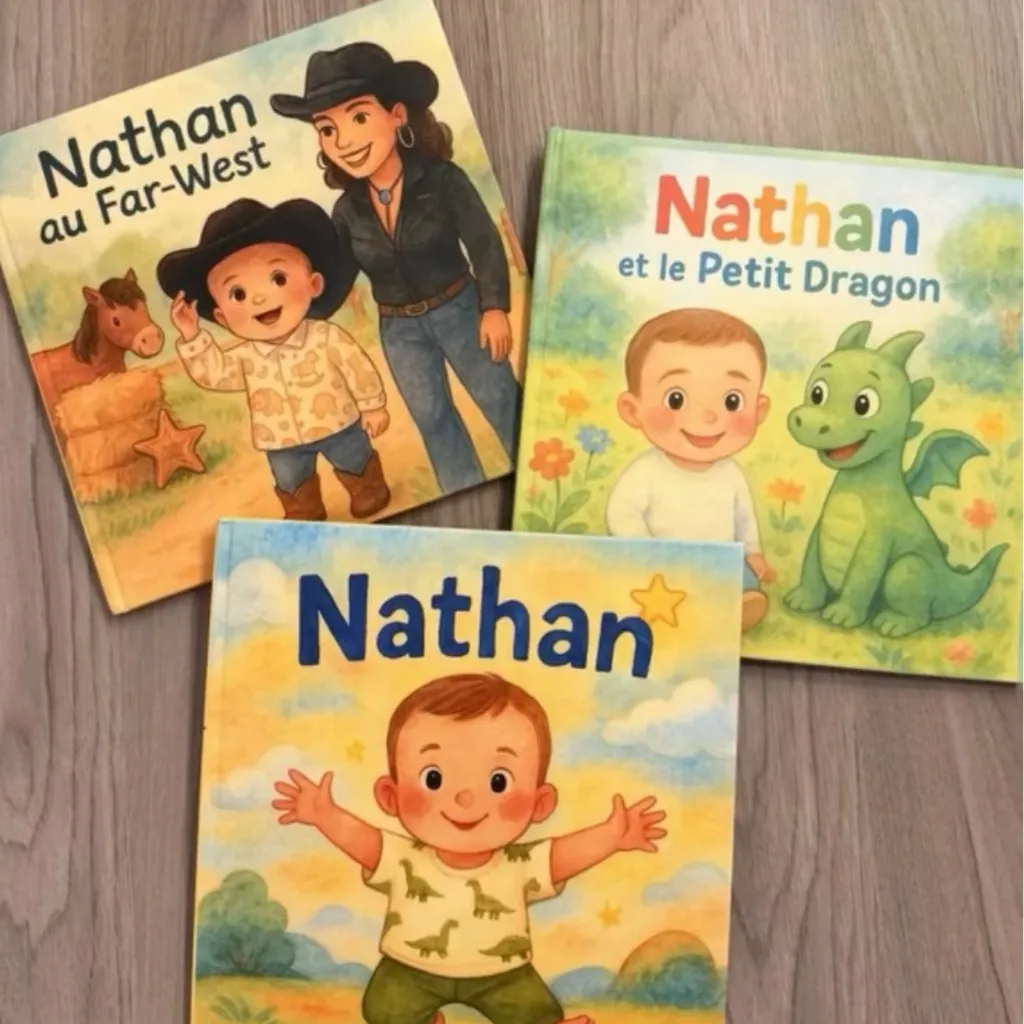 Livre personnalisé enfant — aperçu 1